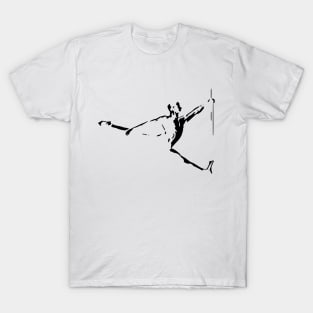 Aerialist Pole Dancer Male T-Shirt